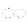 316 Surgical Stainless Steel Hoop Earring Findings STAS-P221-01A-P-2