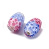 Two Tone Handmade Lampwork Beads LAMP-K042-01D-3