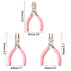 SUNNYCLUE 45# Carbon Steel Jewelry Plier Sets PT-SC0001-17-4