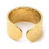 304 Stainless Steel Open Cuff Rings RJEW-K245-70G-2