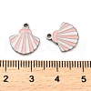 304 Stainless Steel Enamel Charms STAS-L022-101P-3
