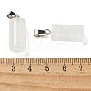 Natural Quartz Crystal Pendants G-B127-17P-08-3
