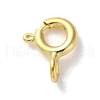 925 Sterling Silver Sping Ring Clasps STER-P063-04G-1