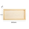 Unfinished Blank Wooden Clay Photo Frame PW-WG449CF-07-1