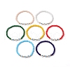7Pcs Glass Beads Stretch Bracelets BJEW-JB11575-2