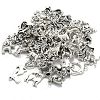 Tibetan Style Alloy Puppy Pendants TIBEP-MSMC021-17AS-2