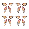 Transparent Resin Crystal AB Rhinestone Pendants Set RESI-TAC0002-46A-1
