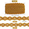 Polyester Braided Lantern Lace Ribbon SENE-WH0003-36C-2
