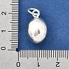 S925 Sterling Silver Pendants STER-Q006-02S-3