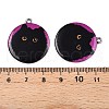 Printed Alloy Pendants ENAM-P246-03P-02-3