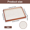 Rectangle Spray Painted Wooden Jewelry Display Trays FIND-WH0152-187A-2