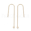 Brass Earring Hooks KK-N231-53-NF-2