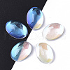 Transparent Glass Cabochons X-EGLA-N004-02A-01-2