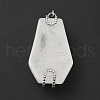 Natural Quartz Crystal Pendants G-G870-09P-04-3