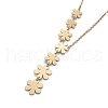 304 Stainless Steel Pendant Necklaces NJEW-L146-44G-2