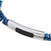 Synthetic Non-magnetic Hematite Beaded Bracelets BJEW-S156-05P-A-2