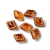 Imitation Amber Transparent Acrylic Beads X-MACR-D071-02B-2