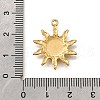304 Stainless Steel Pendants STAS-C122-12G-3