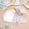 Yilisi 80Pcs 4 Style Cardboard Jewelry Marble Pattern Earring Display Cards CDIS-YS0001-02-5