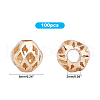 Brass Beads KK-PH0004-36G-2