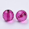 Transparent Acrylic Beads X-TACR-Q254-20mm-V65-3