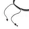Acrylic Braided Bead Bracelet BJEW-JB08552-04-5