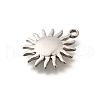 304 Stainless Steel Pendants STAS-C122-02P-2