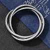304 Stainless Steel Stretch Bracelets BJEW-A031-01B-P-5