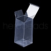 Rectangle Transparent Plastic PVC Box Gift Packaging CON-F013-01F-3