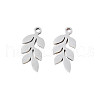 Non-Tarnish 201 Stainless Steel Pendants STAS-T044-285P-1