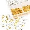 400Pcs Iron Screw Eye Pin Peg Bails IFIN-YW0001-26-5