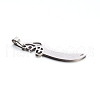 304 Stainless Steel Large Sword Pendants STAS-E090-13P-B-3