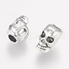Alloy European Beads X-PALLOY-S079-035AS-3