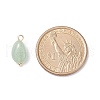 Natural Mixed Stone Charms PALLOY-JF01783-01-4