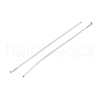 Tarnish Resistant 304 Stainless Steel Flat Head Pins STAS-E023-0.6x40mm-2