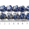 Natural Blue Spot Jasper Beads Strands G-F769-D01-01-5