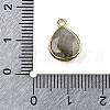 Natural Labradorite Faceted Pendants G-U019-05G-08-3
