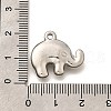 304 Stainless Steel Pendants STAS-C122-10P-3