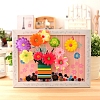 Creative DIY Flower Pattern Resin Button Art PW-WGE36EA-01-2