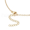 304 Stainless Steel Empty Macrame Pouch Star Moon Pendant Cable Chain Necklace Making NJEW-JN05277-02-5