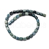 Natural Moss Agate Beads Strands G-R015-A01-3