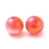 Iridescent Opaque Resin Beads RESI-Z015-01A-02-2
