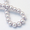 Baking Painted Glass Pearl Bead Strands HY-Q003-3mm-25-4