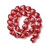 Glass Enamel Beads GLAA-Q125-01C-2