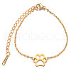 201 Stainless Steel Bracelet Making STAS-CJ0001-12G-8