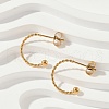201 Stainless Steel Stud Earring EJEW-C131-06G-1