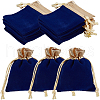 Beebeecraft Velvet Jewelry Pouches Bags TP-BBC0001-09A-04-1