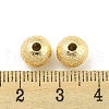 Brass Textured Beads KK-P258-05B-G-3