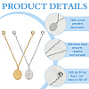 304 Stainless Steel Brooches HJEW-FG00001-4