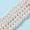 Natural Cultured Freshwater Pearl Beads Strands PEAR-E018-10-2